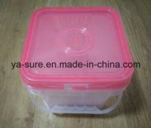 2L Transparent Square Plastic Container for Hardware
