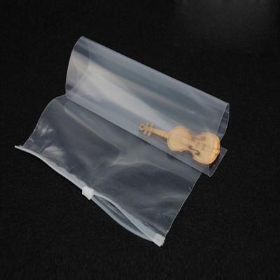1.5 Mil Clear PE Plastic Zipper Bag for Jeans Dress Packaging