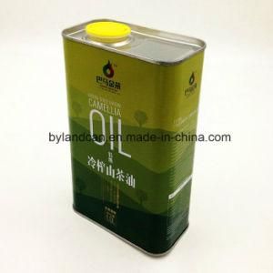 1liter Tin Can for Packaging Camellia Oil
