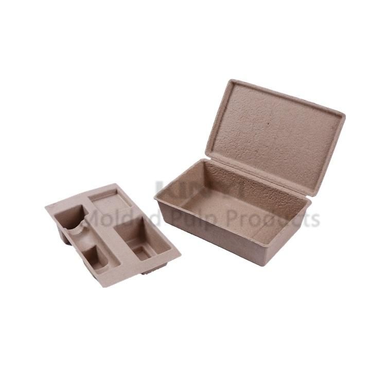 Customized Compostable Natural Brown Egg Tray Pulp Packaging Insert