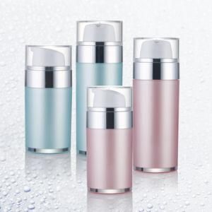 50ml 80ml Round Airless Acrylic Pump Bottles