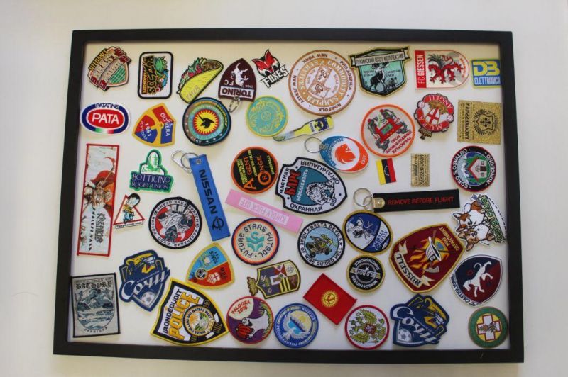 High Quality Factory Customized Embroidery Badge for Clothing Caps Shoes