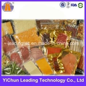 Vegetable Meat Food Vacuum Packing Plastic Zipper Customized Windowed Bag