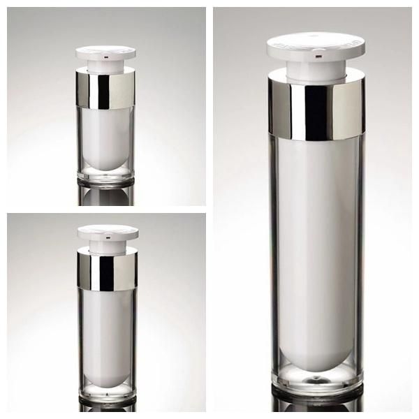 Custom Empty Luxury Cream Bottle 30ml Acrylic Cosmetic Bottle with Pump