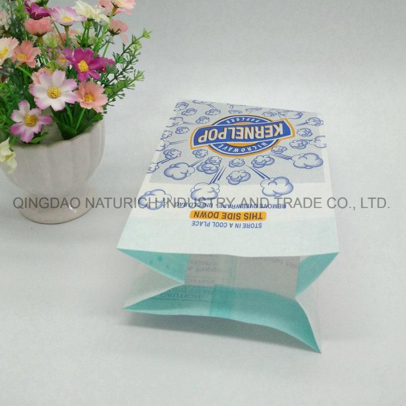 Customized Microwave Popcorn Paper Bag/Popcorn Pouch