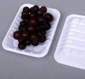 Custom Disposable Eco-Friendly Plastic Food Grade Vegetable Fruit Meat Packaging Tray