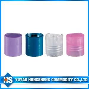 PP Cosmetic Packing Screw Disc Top Cap for Bottle