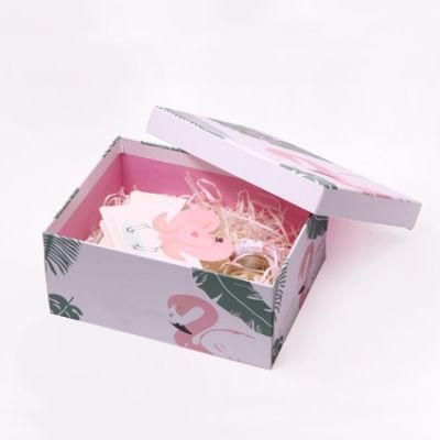Luxury Cardboard Wedding Gift Paper Packaging Box with Logo