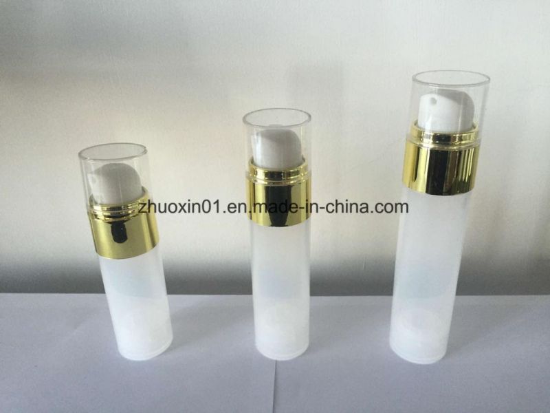 50ml/80ml/100ml UV Closure White PP Vacuum Packaging Bottles