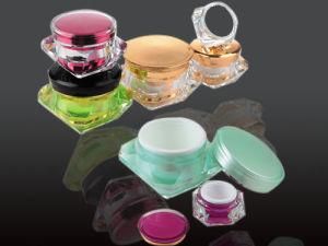 Jy207 100g Diamond Cosmetic Jar with Any Color