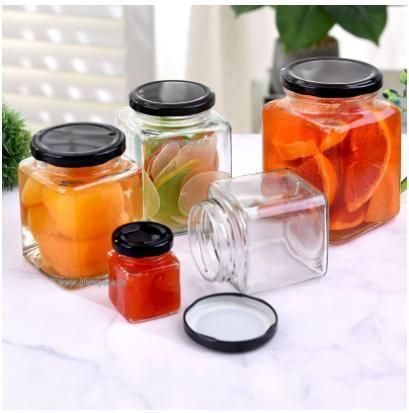 Glass Jars with Lug Cap for Food Packaging, The Hot Sales Food Containers