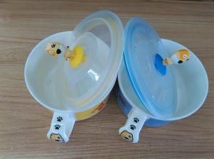 High Quality Plastic Cup Promotional 3D Silicone Cup Lid (CC-270)