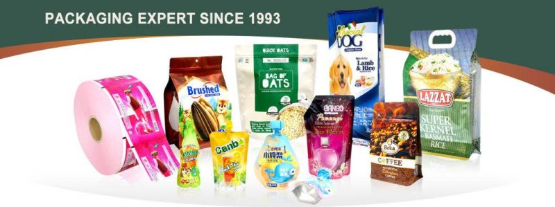 Dq Pack Manufacture Custom Printed Spout Pouch Retort Pouch Wholesales Stand up Pouch with Spout for Baby Food Mango Carot Puree Packaging