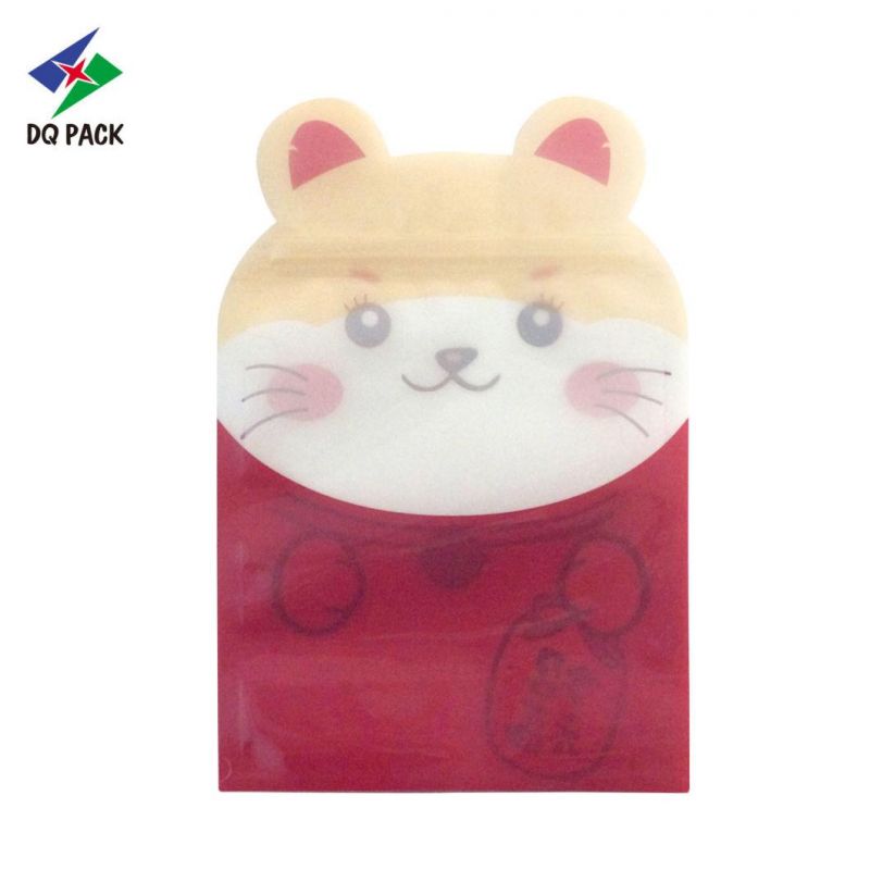 Customized Printing Stand up Zipper Pouch Animal Shape Pouch for Food