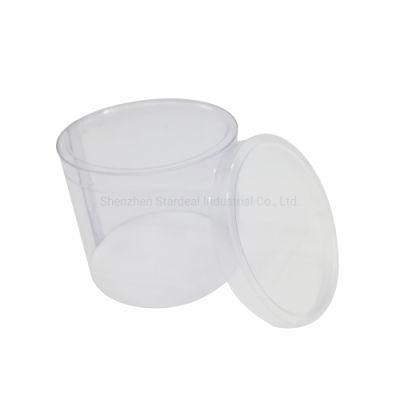 Customized PVC Pet Clear Plastic Cylinder Box