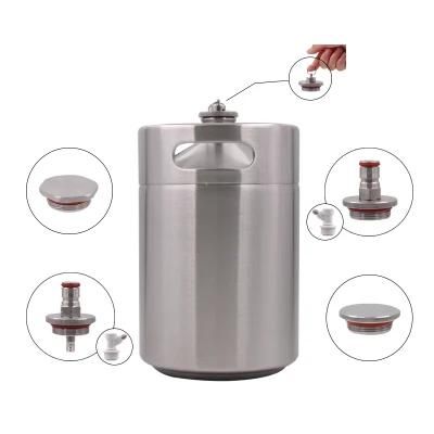 5 Liter Design Stainless Steel German Soda Keg Beer Kegs