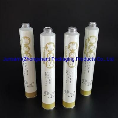 Collapsible Offset Printing Max 6 Colors on Empty Aluminum Tubes for Cosmetic