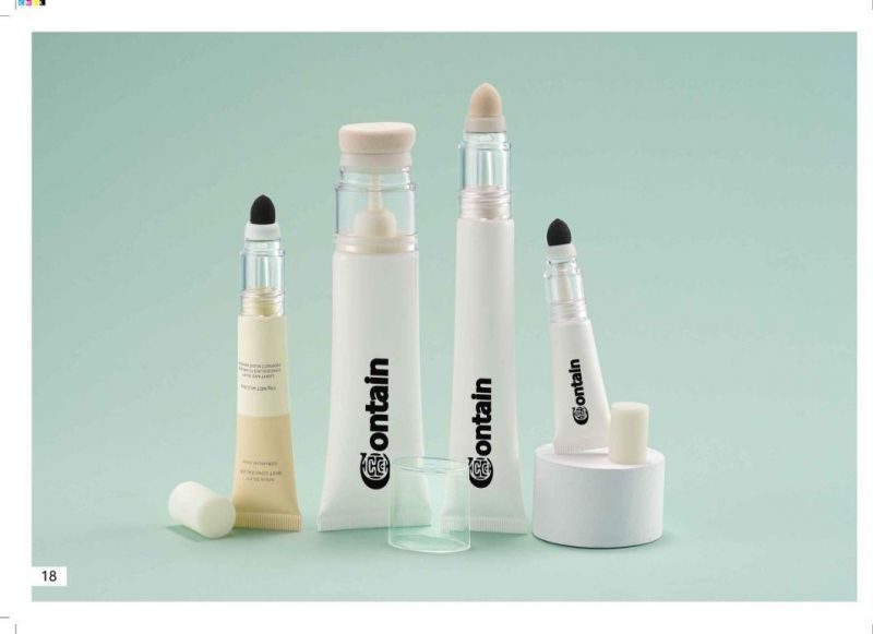 Foundation Magic Stick Sponge Brush with Soft Tube Packing Container