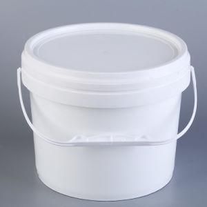Custom Logo PP Food Grade 1L-25L Round Plastic Buckets with Lids