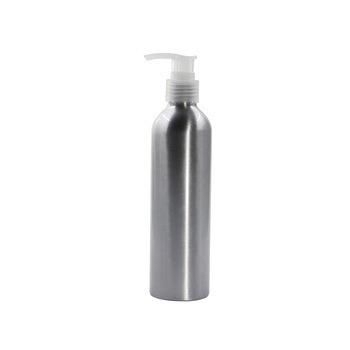 50ml 75ml 100ml 150ml Silver Aluminum Bottle with Lotion Bottle for Cosmetic Packaging