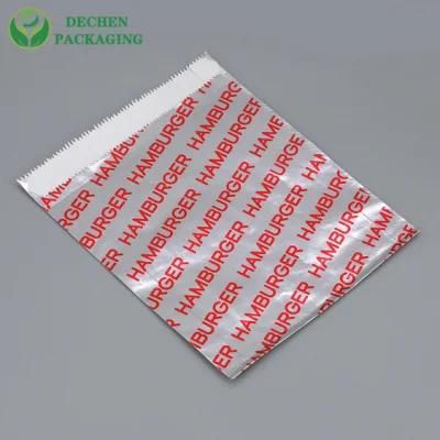 Matte Bag Warming Foil Wrapper Custom Printed Kebab Bags