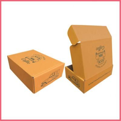 Wholesale Large Brown Kraft Gift Box with Ribbon Accept Custom Logo Printing Brown Kraft Box
