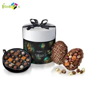 Small Round Cardboard Box for Chocolate Packaging / Candy Packaging