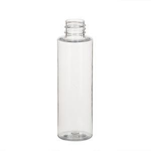 60ml 2oz Clear Plastic Pet Cylinder Round Bottle for Cosmetic Skin Care Products Packaging
