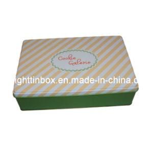 Rectangular Tin Can for Packing Eggroll (DL-RT-0273)