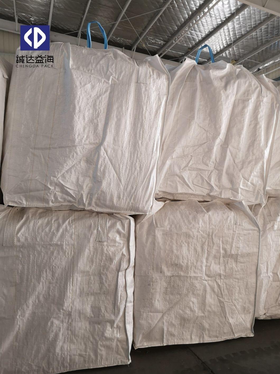 1 Ton 1000kg PP Woven Jumbo Plastic FIBC Bag Manufacturers Vented Bag