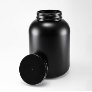 EU Standard Food Grade Gensyu Big Bottle 1 1.8 2.4 HDPE Plain Plastic Bottle for Powder Packaging