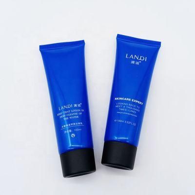 Cosmetics Facial Cleanser Soft Tubes for Sale Round Plastic Tube