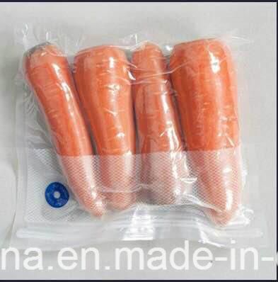 Hot Sale Food Grade Clear Plastic Vacuum Embossed Packaging Bag