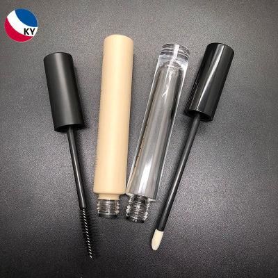 OEM ODM Luxury Glass Mascara Serum Containers Glass Custom Logo Eyebrow Gel Tube Packaging