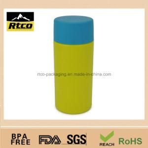Soft Touch TPR Lastics Package/Packing Bottle with PP+TPR Plastic Cap