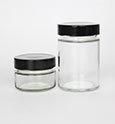 Pet Plastic Honey Jar Clear Plastic Food Container with Screw Cap