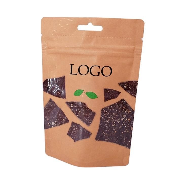 Customized Printed Heat Sealing Gold Foil Ziplock Packaging Plastic Mylar Bag