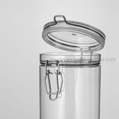 1200g Round Plastic Honey Storage Bottle for Honey Food Sealing