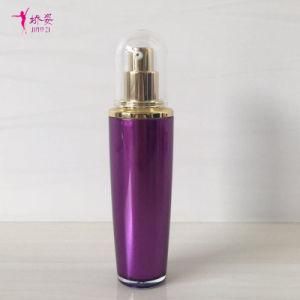 50ml Round Shape Acrylic Lotion Pump Bottle for Skin Care Packaging