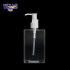 Wholesale Clear Empty 300ml PETG Plastic Hand Wash Bottles Pump Bottle for Liquid Soap