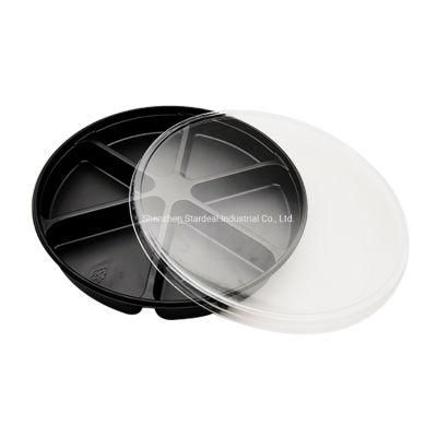 Custom Transparent Round Nuts Snack Blister Box Insert Tray Packaging
