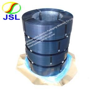 Blue Tempered Waxed Jumbo Oscillated Wound Steel Strapping