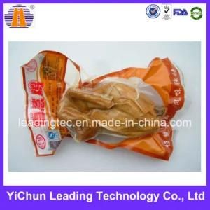 Snack Food Vacuum Plastic Packaging Clear Bag
