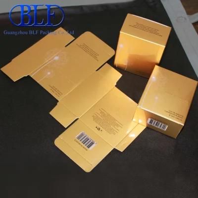 Wholesale Gold Card Printed Paper Box Packaging (BLF-PBO057)