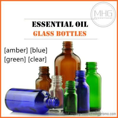 Glass Oil Bottles with Orifice Reducer Caps