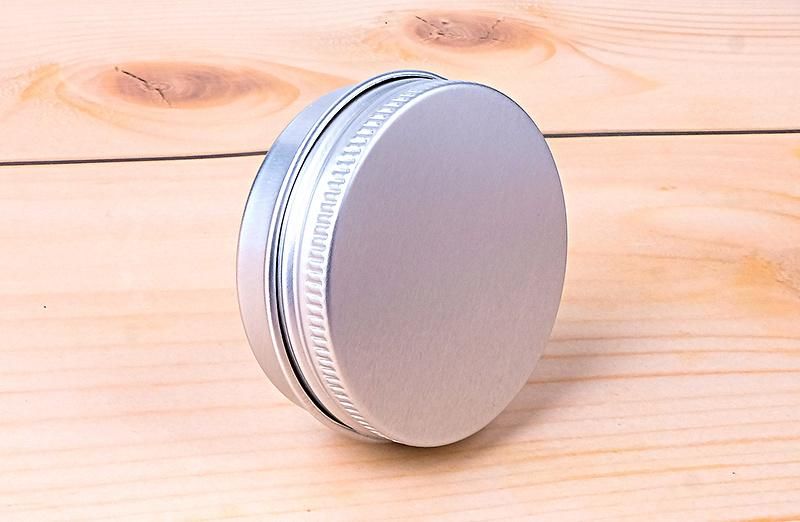in Stock Cosmetic 5ml 10ml 30ml 50ml 60ml 80ml 100ml 200ml 300ml Round Tin Box Container Wax Can Aluminum Jar with Screw Cap