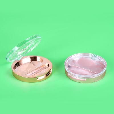2021 Fashion New Golden Eye Shadow Case Empty Cosmetic Container for Makeup Case