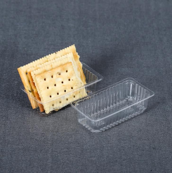 Custom Manufacturers Vacuum Forming Food Plastic Blister Pet Biscuit Trays