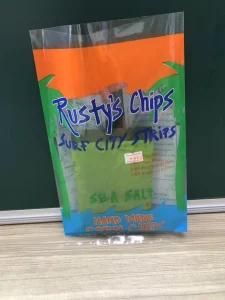 Laminated Banana Chip Packaging Bags, Snack Aluminum Foil Bags, Back Seal Bag