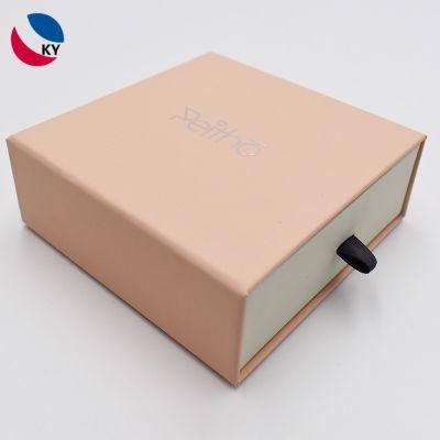 Wholesale Custom Logo Premium Luxury Cardboard Paper Slide Gift Essential Oil Packaging Box with Ribbon Tag